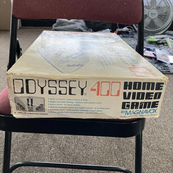 Odyssey 400 Magnavox Pong Consol 1976 Original Box MINT manual WORKING OEM POWER - Picture 3 of 12